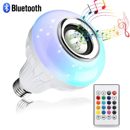 Bombilla LED con Altavoz Bluetooth