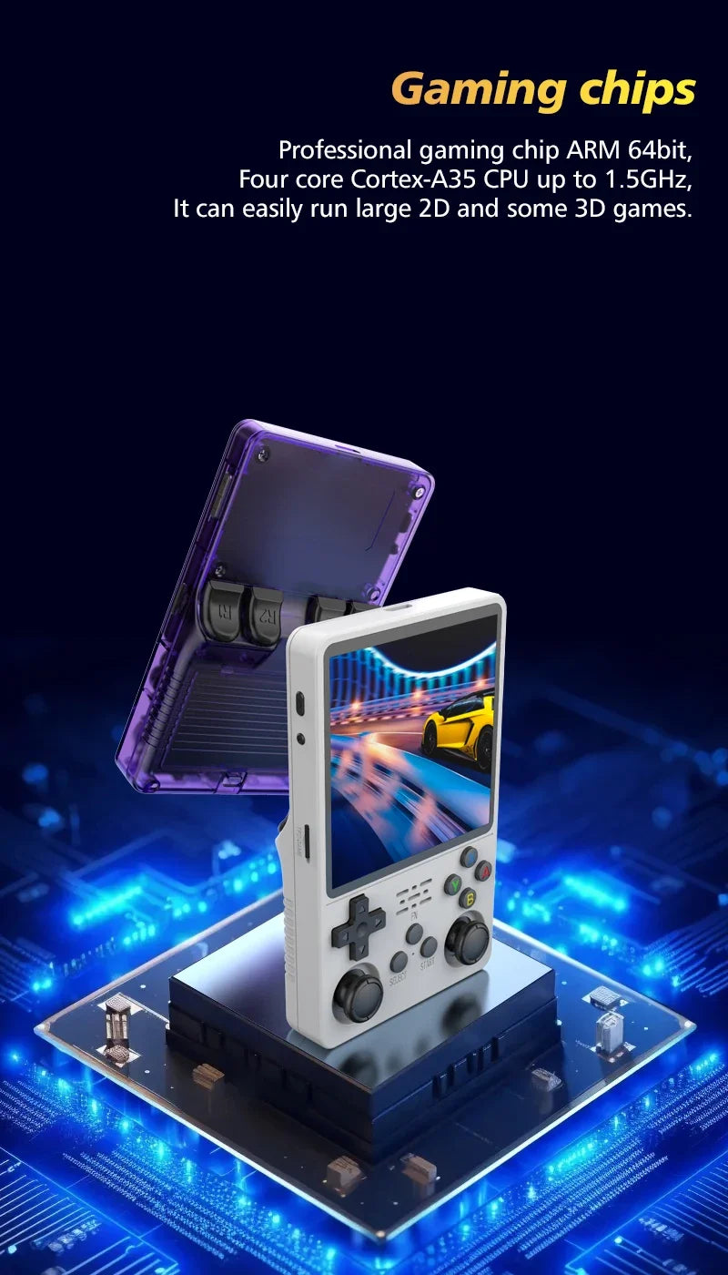 Consola Retro R36S Plus - 15,000+ Juegos Clásicos