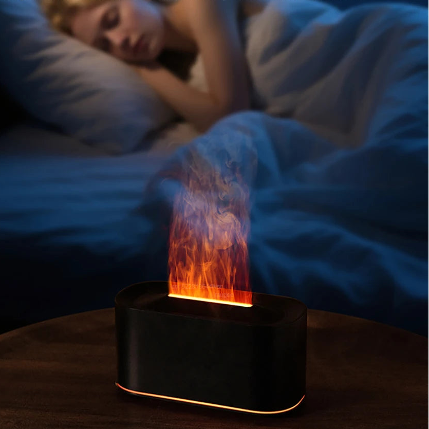 Humidificador de Llama Zen - Efecto Fuego y Aroma
