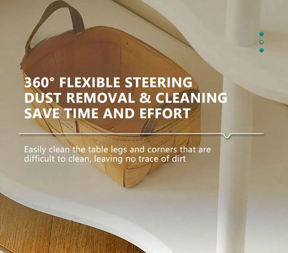 Mopa Inteligente 360° con Sistema de Clip – Limpieza Electrostática y Versátil