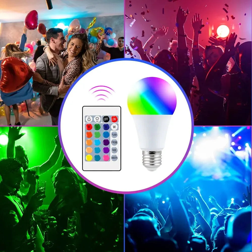Foco Inteligente RGB - Control por App y Voz