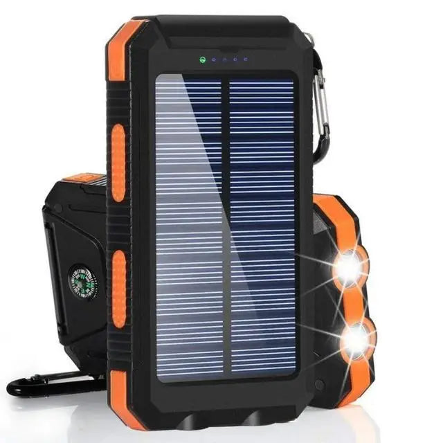 Cargador Solar 80,000 mAh - Energía Infinita Todo Terreno