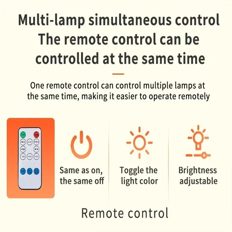 Luces LED con Sensor de Movimiento (Recargables)