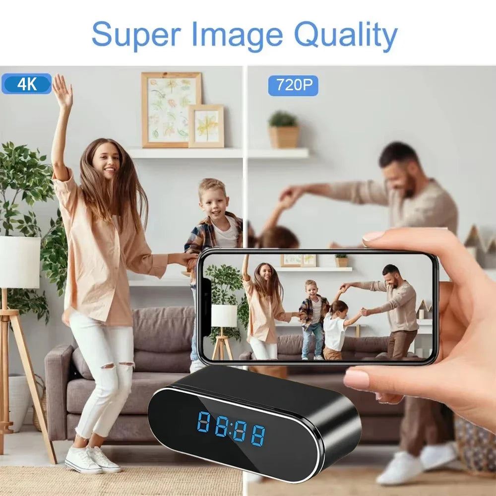 Mini Cámara WiFi 4K - Vigilancia Inteligente Pro