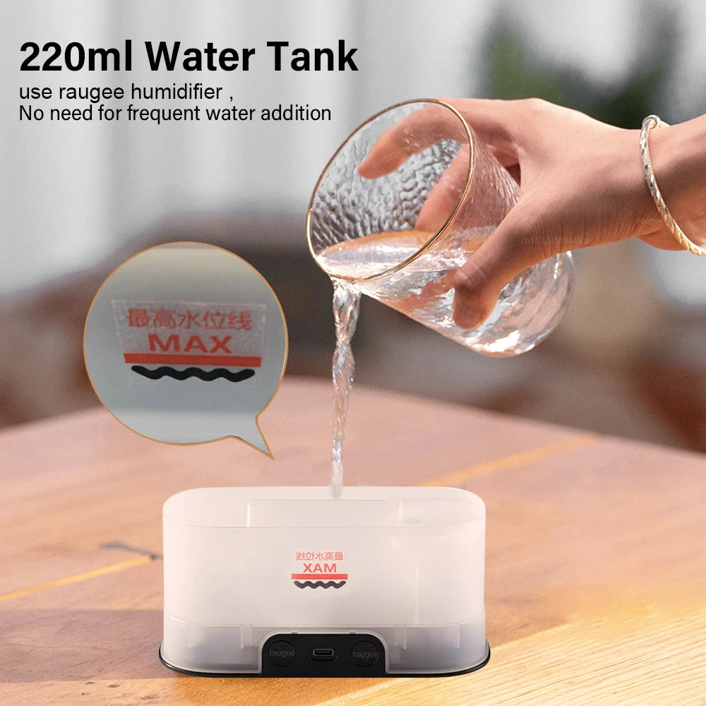 Humidificador de Llama Zen - Efecto Fuego y Aroma