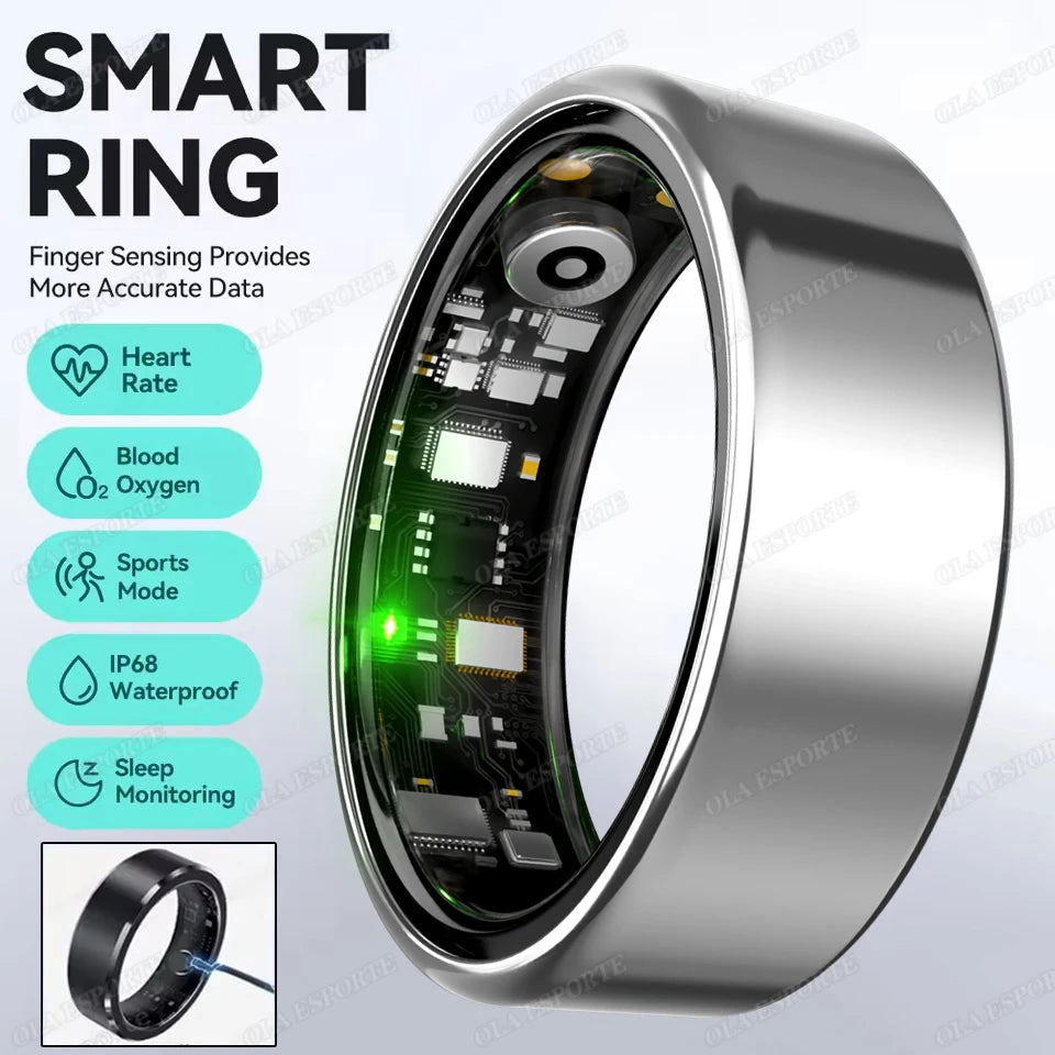 Anillo Inteligente R09 - Monitor de Salud y Sueño