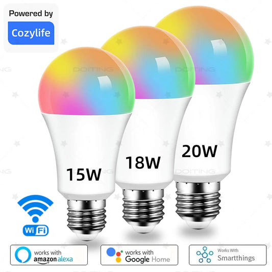 Lámpara LED Multicolor con Control Remoto