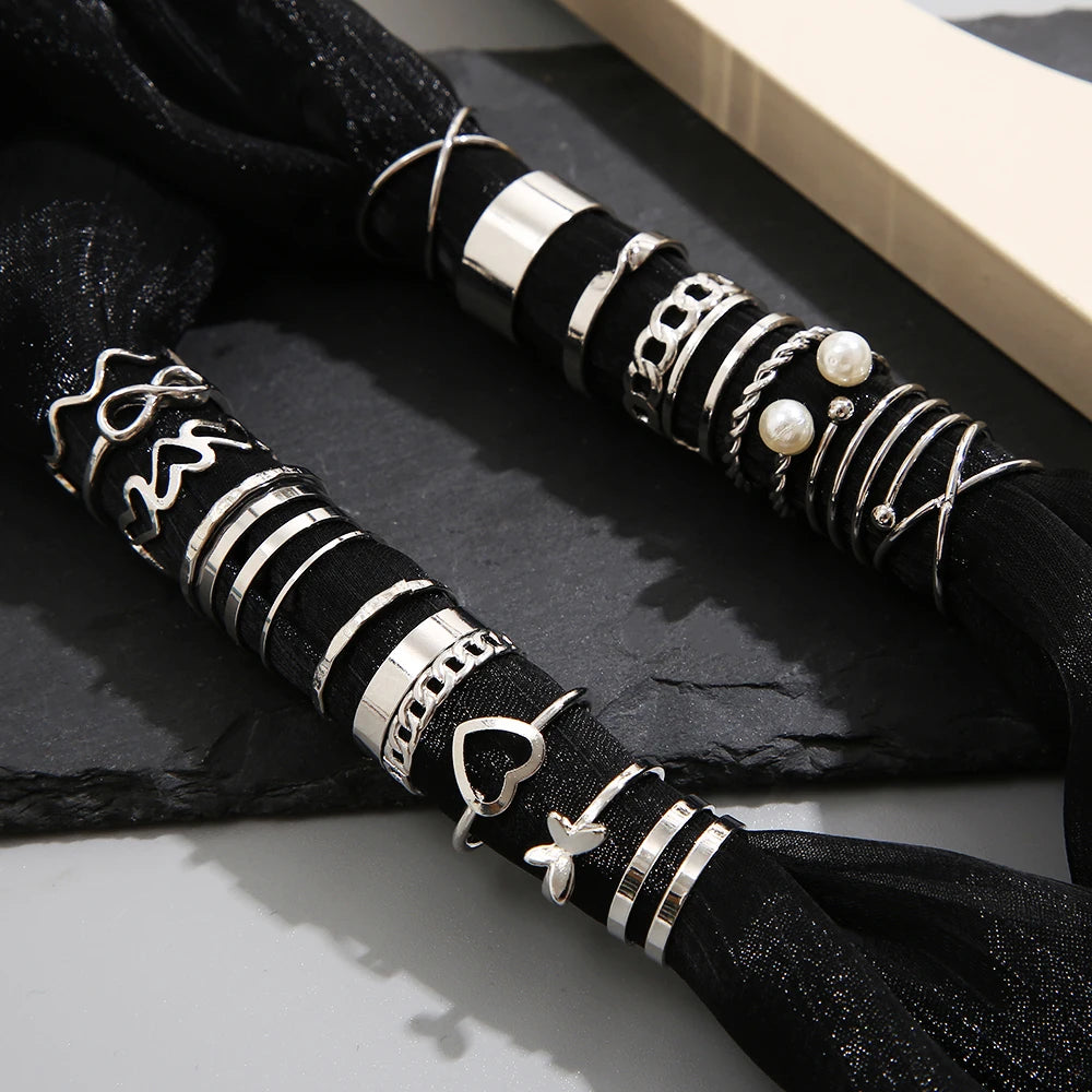 22 conjuntos de anillos