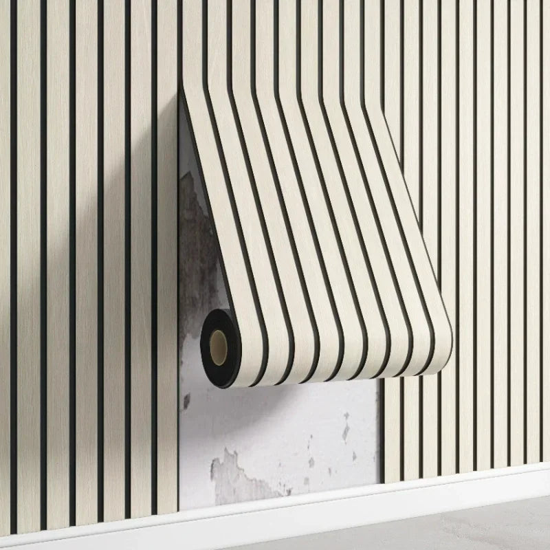 Panel de pared autoadhesivo, impermeable, grueso, papel tapiz divisorio 40x300cm