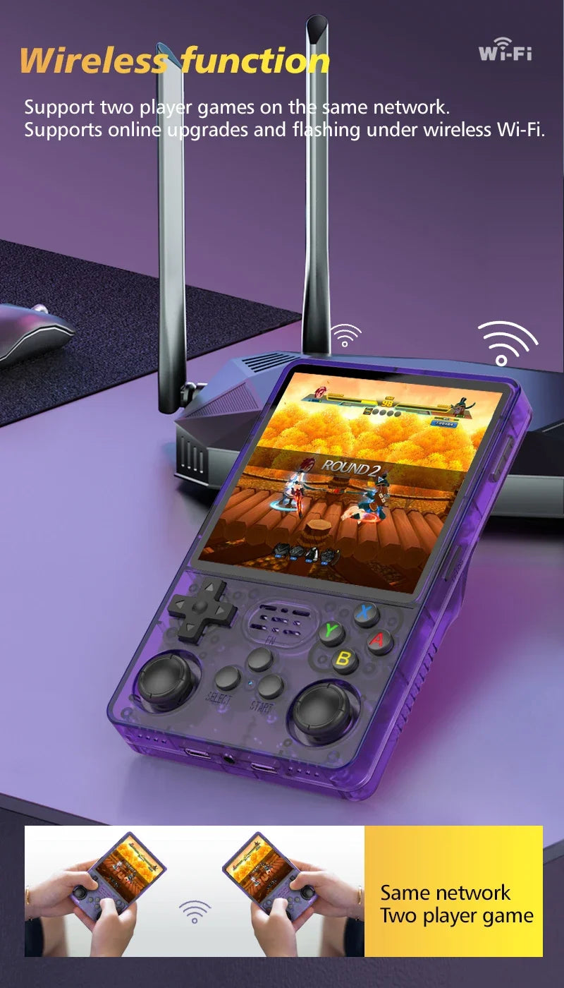 Consola Retro R36S Plus - 15,000+ Juegos Clásicos