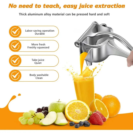 Exprimidor Manual Premium – Extractor de Jugos de Aleación de Uso Rudo
