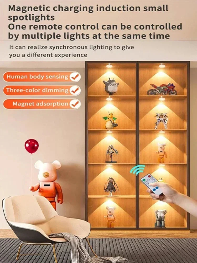 Luces LED con Sensor de Movimiento (Recargables)